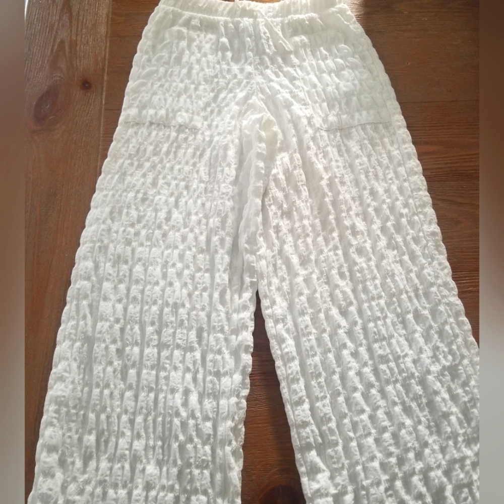 Zara casual wide legs pants